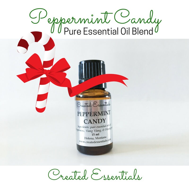 Peppermint Candy Oil Blend | Christmas Essential Oil Blend | Peppermint Candy Blend Christmas | Holiday Diffuser Blend | Aromatherapy Blend