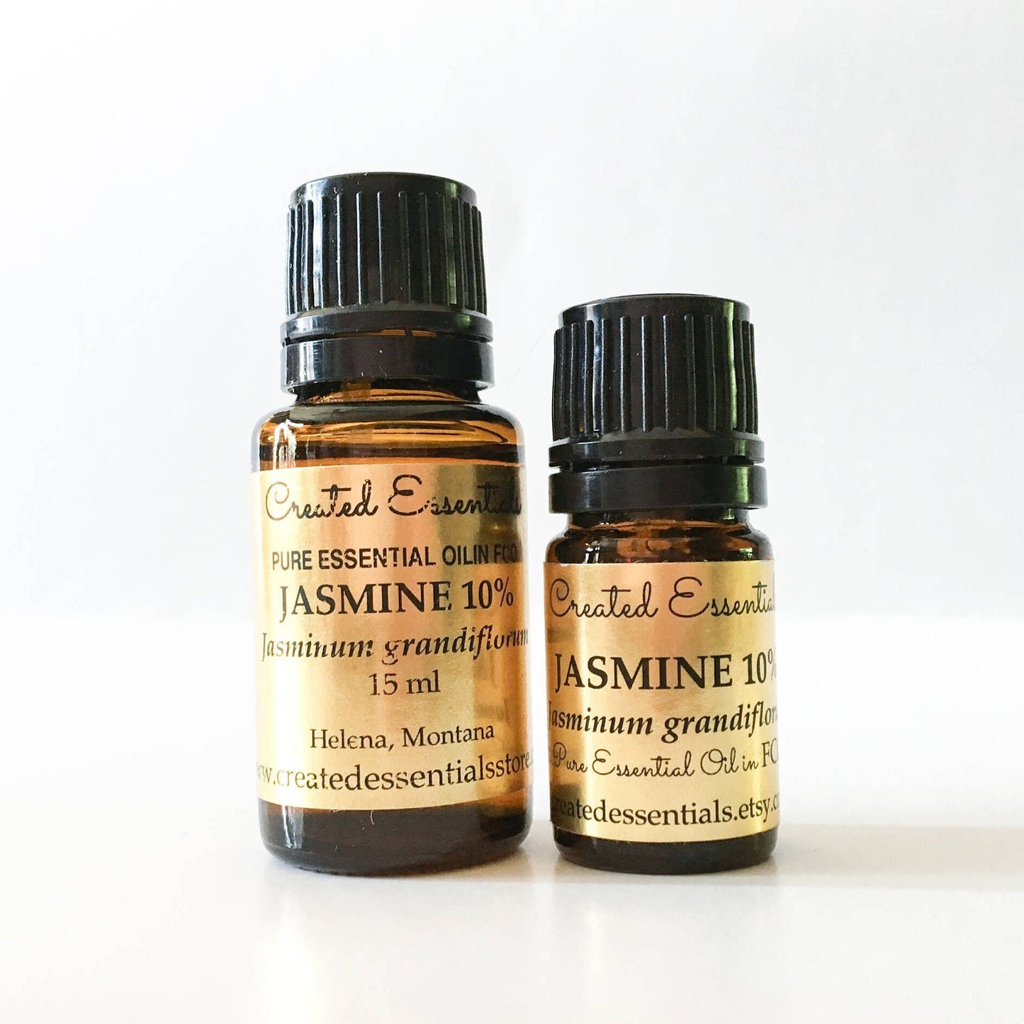 Jasmine Absolute 10% | Pure Jasmine Absolute blended with Fractionated Coconut Oil | Pure Therapeutic Jasmine Essential Oil | Aromatherapy