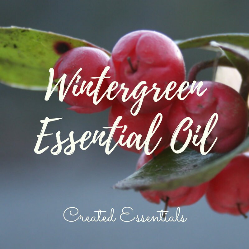 Wintergreen Essential Oil | 100% Pure Essential Oil of Wintergreen | Therapeutic Aromatherapy Oil, Wintergreen