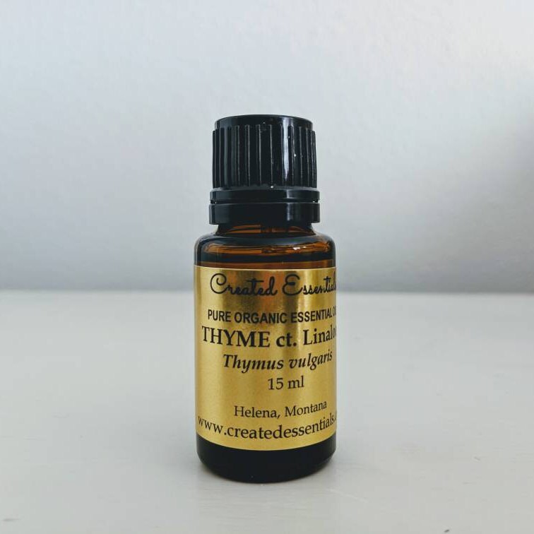 Thyme Essential Oil | Organic Essential Oil of Thyme ct linalool | 100 % Pure Essential Oil | Thyme Oil, Therapeutic Aromatherapy