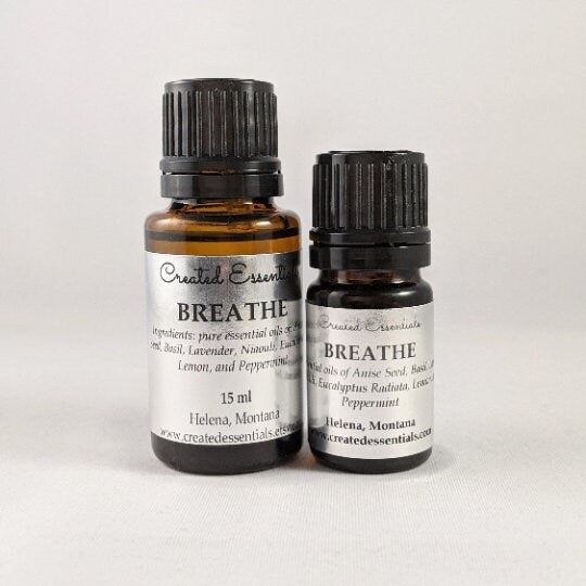 Breathe Created Essentials Blend | Support Blend | Aromatherapy | Diffuser Blend